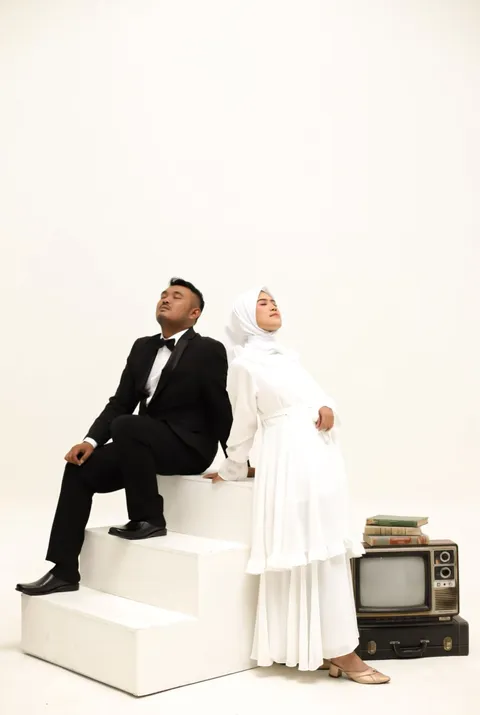 Foto sampul undangan Nisa & Fatih