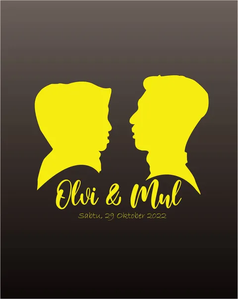 Foto sampul undangan Mul & Olvi