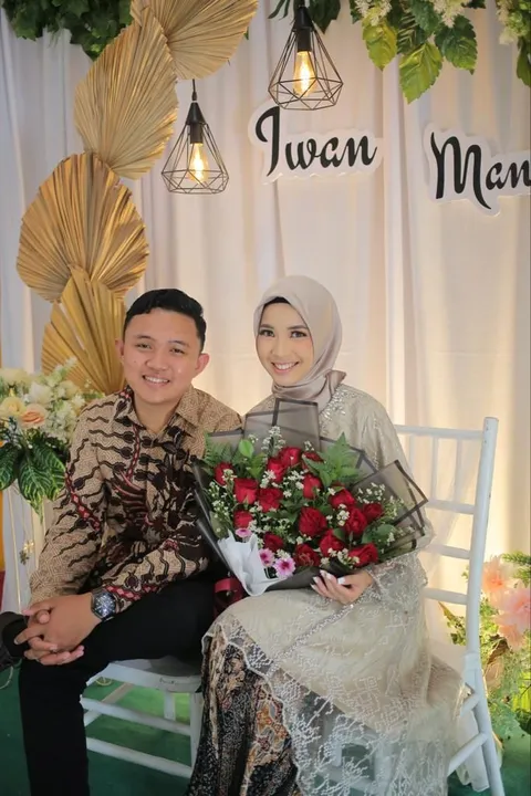 Foto sampul undangan Amanda & Iwan