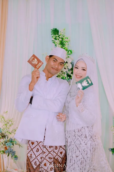 Foto sampul undangan Beno & Putri