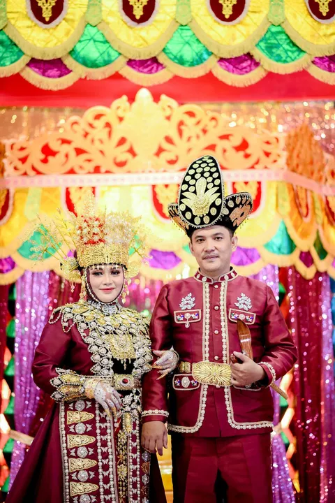Foto sampul undangan Riska & Agus
