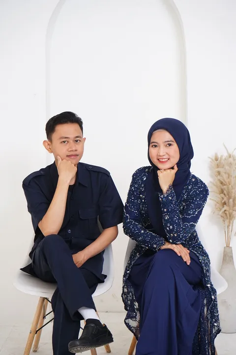 Foto sampul undangan Nabilah & Ridwan