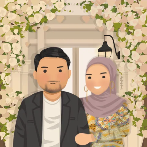 Foto sampul undangan Babang & Ade