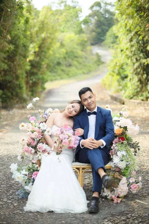Foto sampul undangan Ratna & Irwan