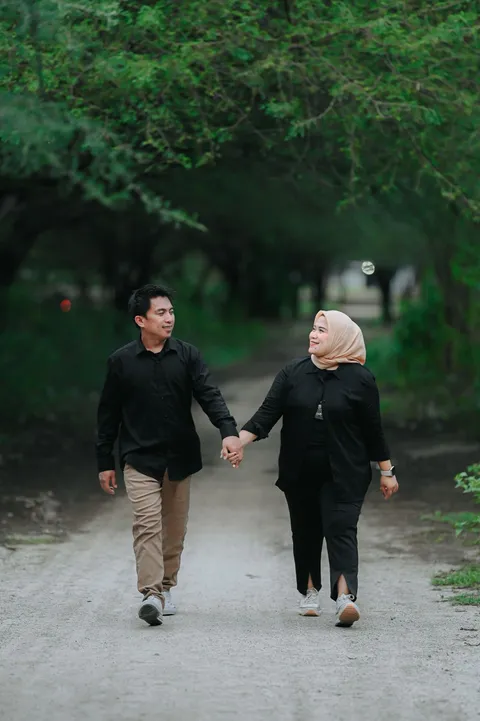 Foto sampul undangan Gusti & Femi