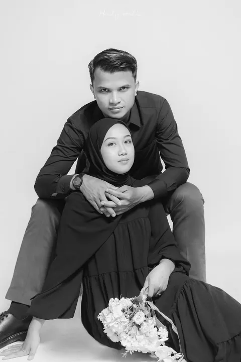 Foto sampul undangan Habibi & Alda