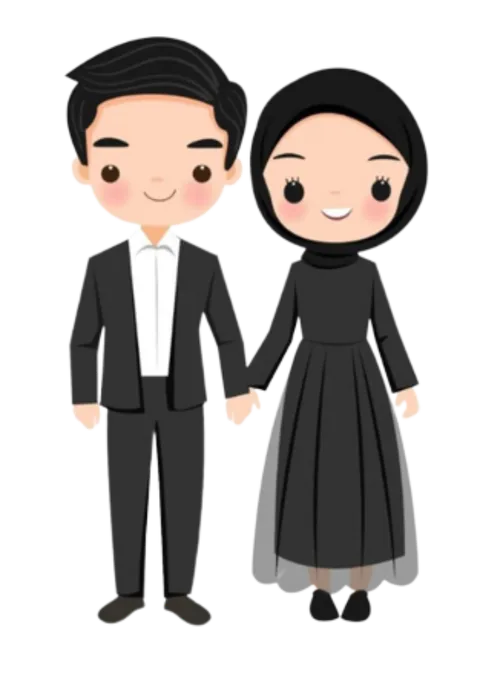 Foto sampul undangan Abid & Nisa