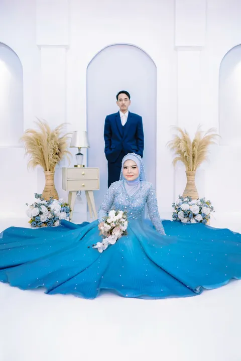 Foto sampul undangan Iman & Yuly