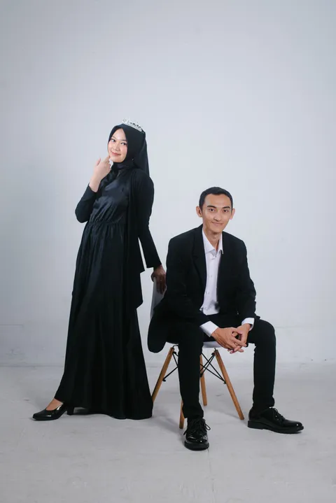 Foto sampul undangan Arien & Ihsan