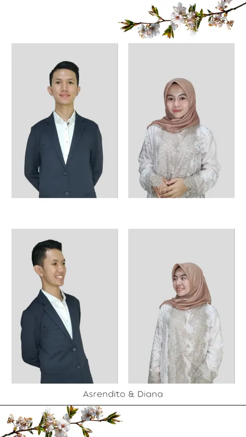 Foto sampul undangan Asrendito & Diana