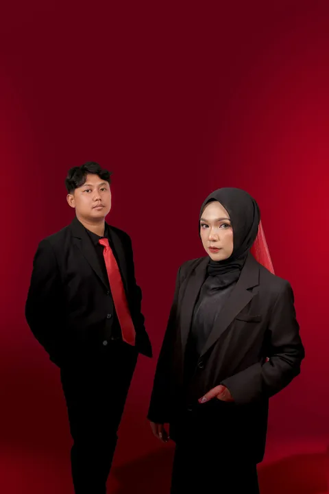 Foto sampul undangan Salim & Dara