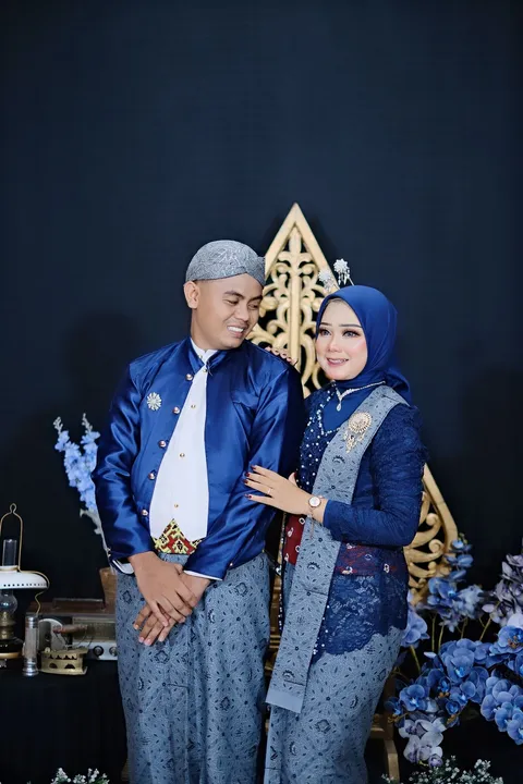 Foto sampul undangan Dedy & Heni