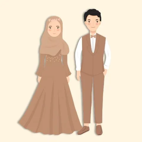 Foto sampul undangan Nadira & Mulyadi