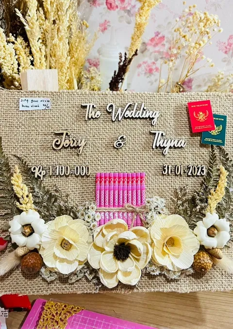 Foto sampul undangan Neny & Sandy