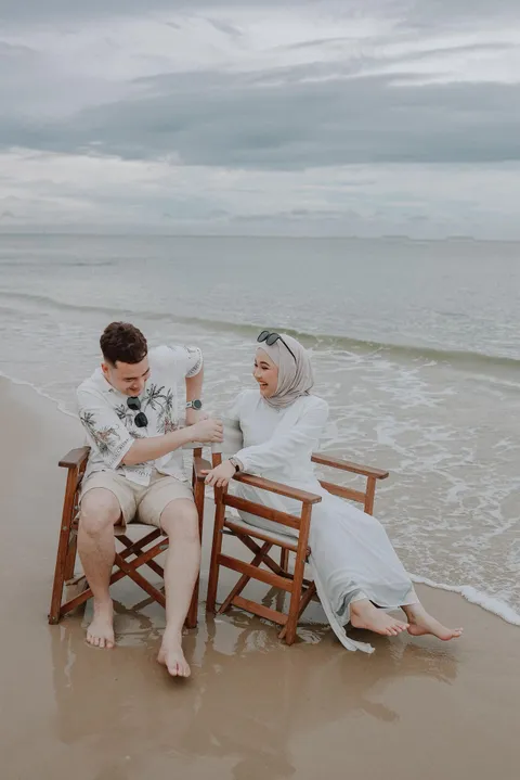 Foto sampul undangan Adrian & Icha