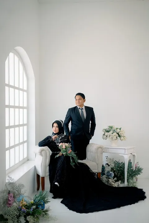 Foto sampul undangan Afwan & Linda