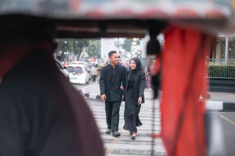 Foto sampul undangan Rahman & Nida