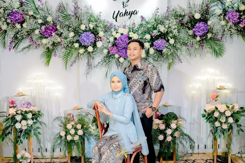 Foto sampul undangan Olvy & Yahya