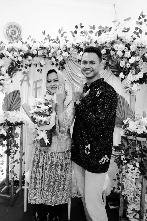Foto sampul undangan Fitri & Aryo