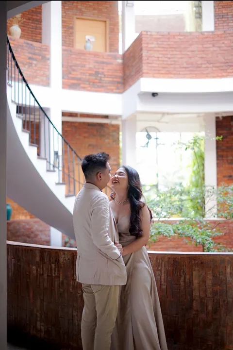 Foto sampul undangan Winda & Faris