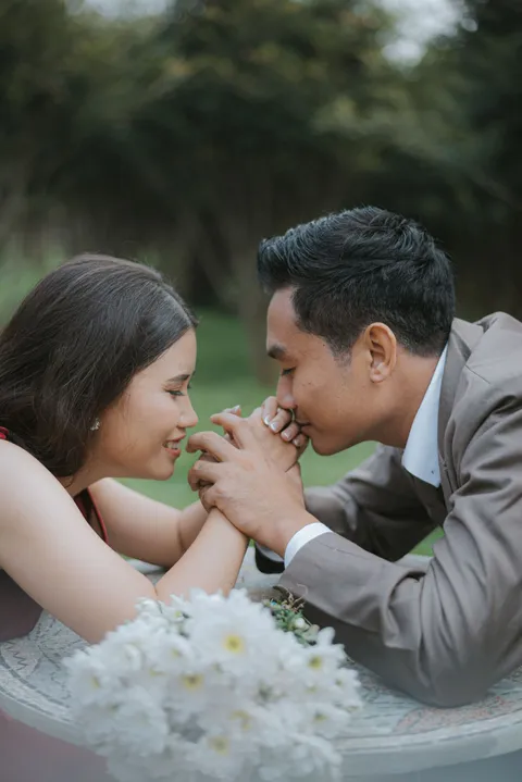 Foto sampul undangan Erwing & Sarah