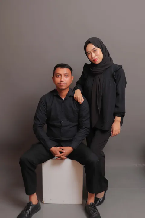Foto sampul undangan Cici & Roy