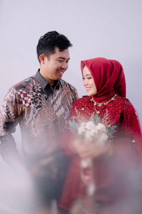 Foto sampul undangan Mifta & Rizki