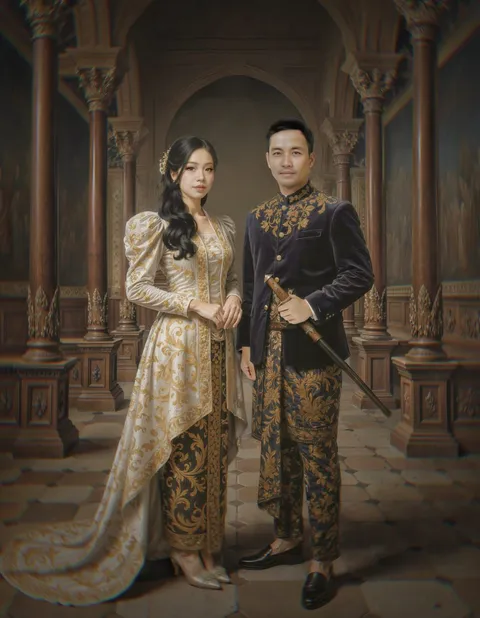 Foto sampul undangan Astri & Agung