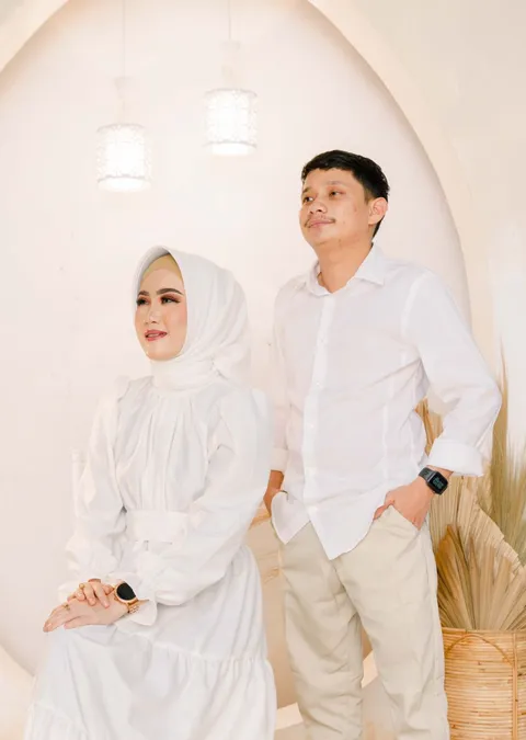 Foto sampul undangan Anha & Wawan