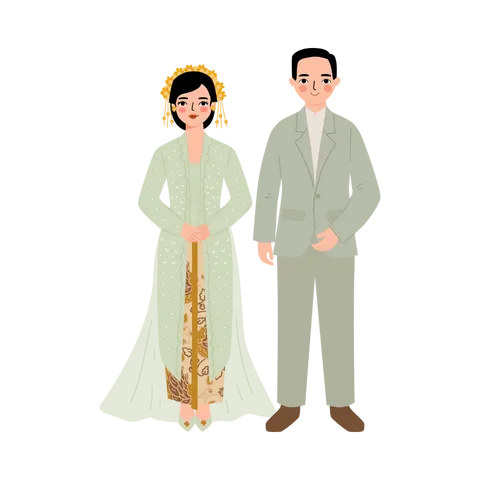 Foto sampul undangan Gita & Fuad