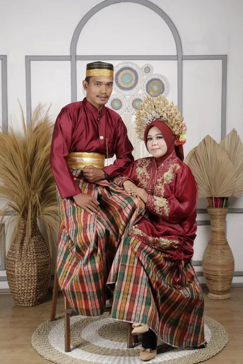 Foto sampul undangan Iin & Saldi