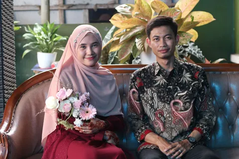 Foto sampul undangan Atika & Wangsit