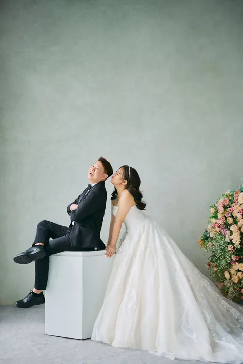 Foto sampul undangan Herlina & Alex