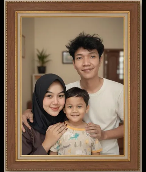 Foto sampul undangan Wina/Atin & Najif