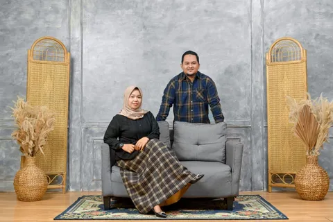 Foto sampul undangan Ria & Rahmat
