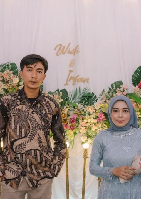 Foto sampul undangan Irfan & Widi