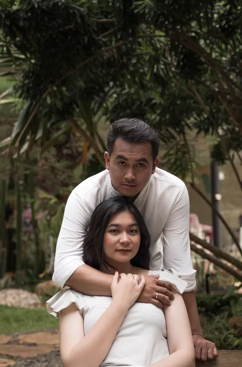 Foto sampul undangan Geta & Nabil