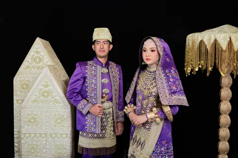 Foto sampul undangan Gefny & Andri