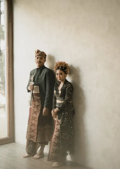 Foto sampul undangan Ninit & Wisma