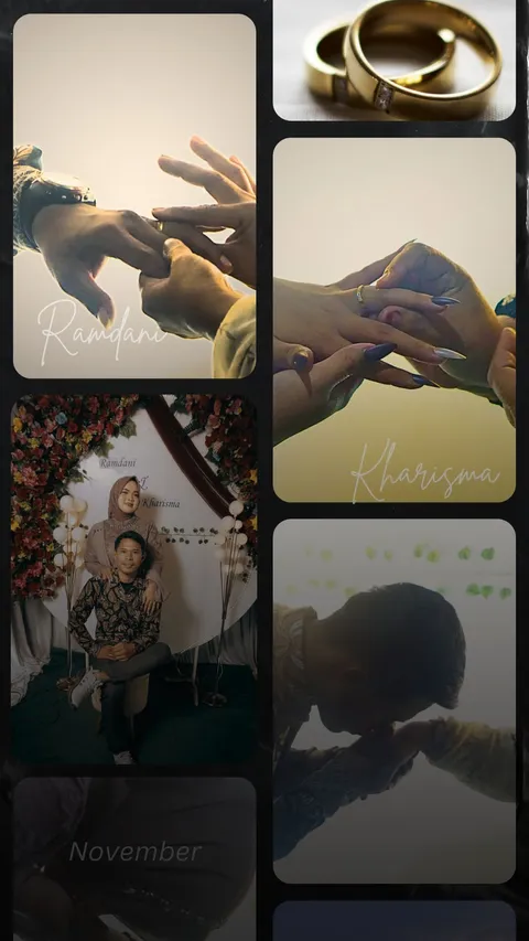 Foto sampul undangan Ayu & Dani