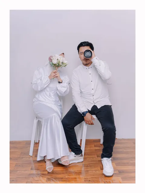Foto sampul undangan Nurhalim & Ilma