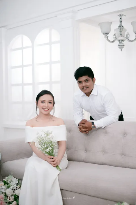 Foto sampul undangan Firman & Septi