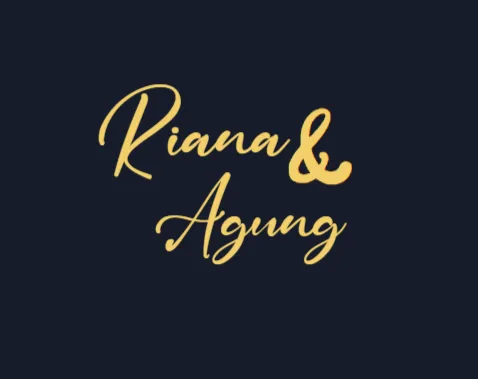 Foto sampul undangan Agung & Riana