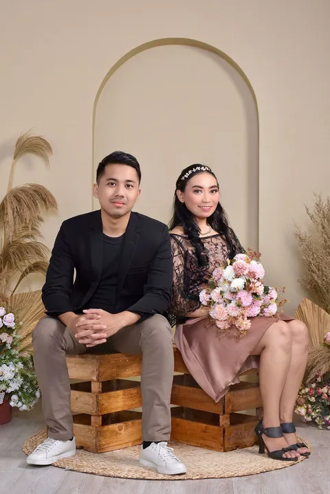 Foto sampul undangan Nanda & Listya