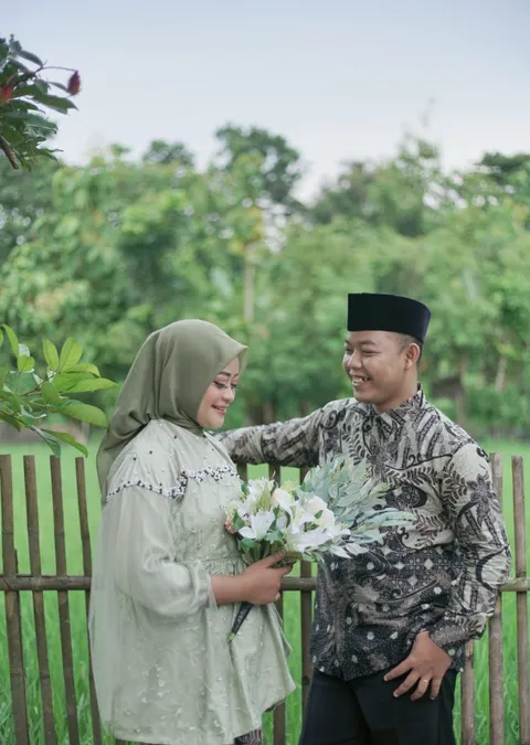 Foto sampul undangan Diky & Lestari