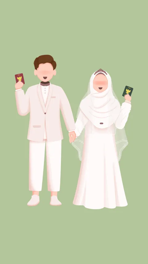 Foto sampul undangan Habibi & Dhiya