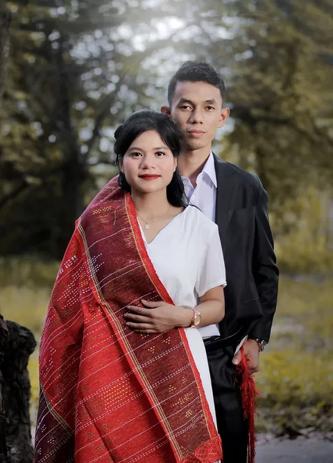 Foto sampul undangan Meri & Wantri