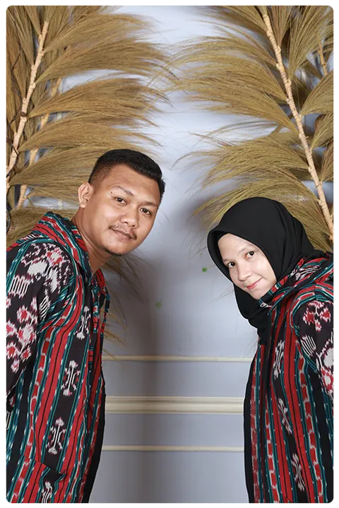 Foto sampul undangan Ucan & Ethy