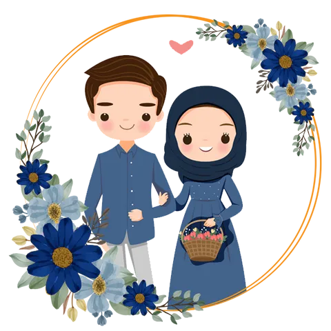 Foto sampul undangan Dani & Intan