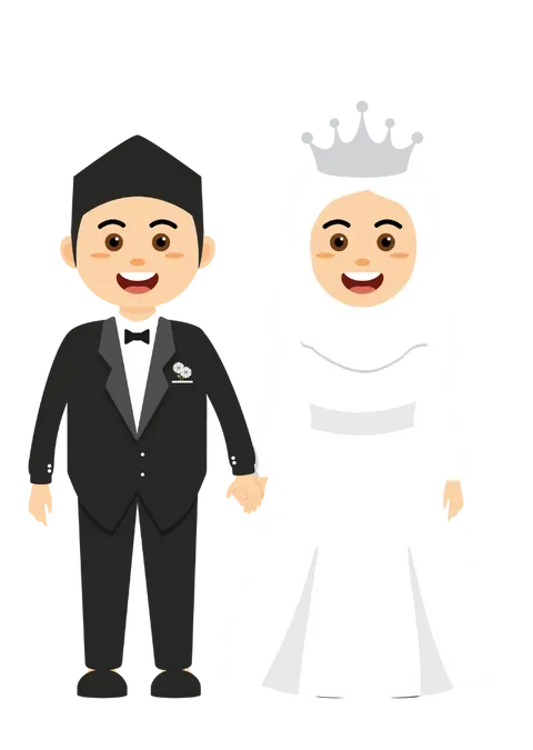 Foto sampul undangan Ario & Nurul